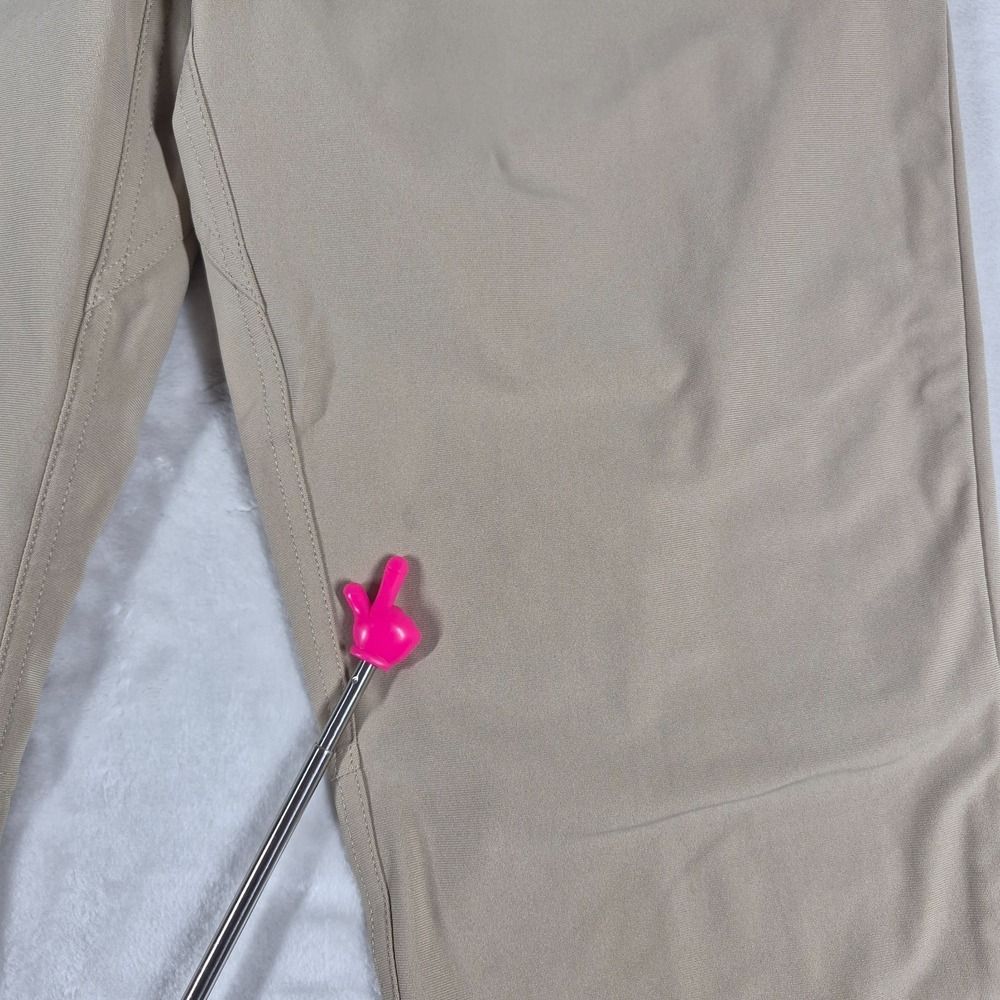 Lululemon ABC Pants Men's 34x31 Beige Chino Warpstreme Slim Fit Casual LM5AD5S - Picture 10 of 14
